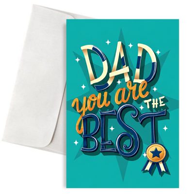 Ευχετήρια Κάρτα για Μπαμπά – Dad You Are the Best