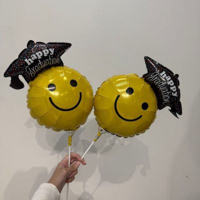 Mini Shape Μπαλόνι Smiley Happy Graduation