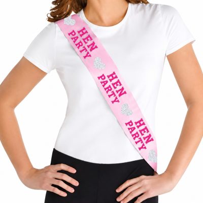 Σετ Κορδέλες Hen Party με Glitter8 τεμ