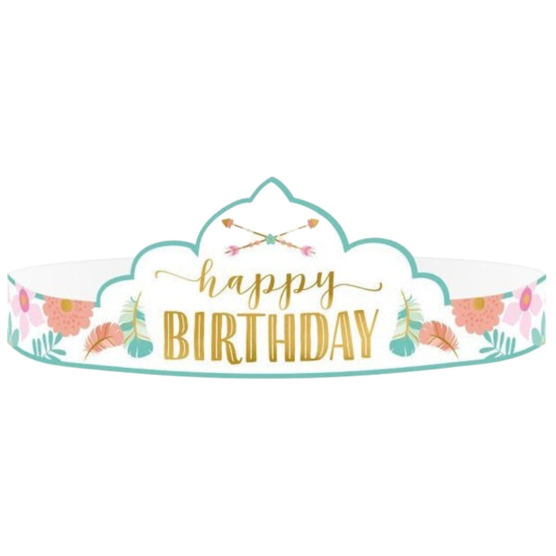tiares-boho-birthday-girl-_8-tem__1 Τιάρες Boho Birthday Girl 8 τεμ