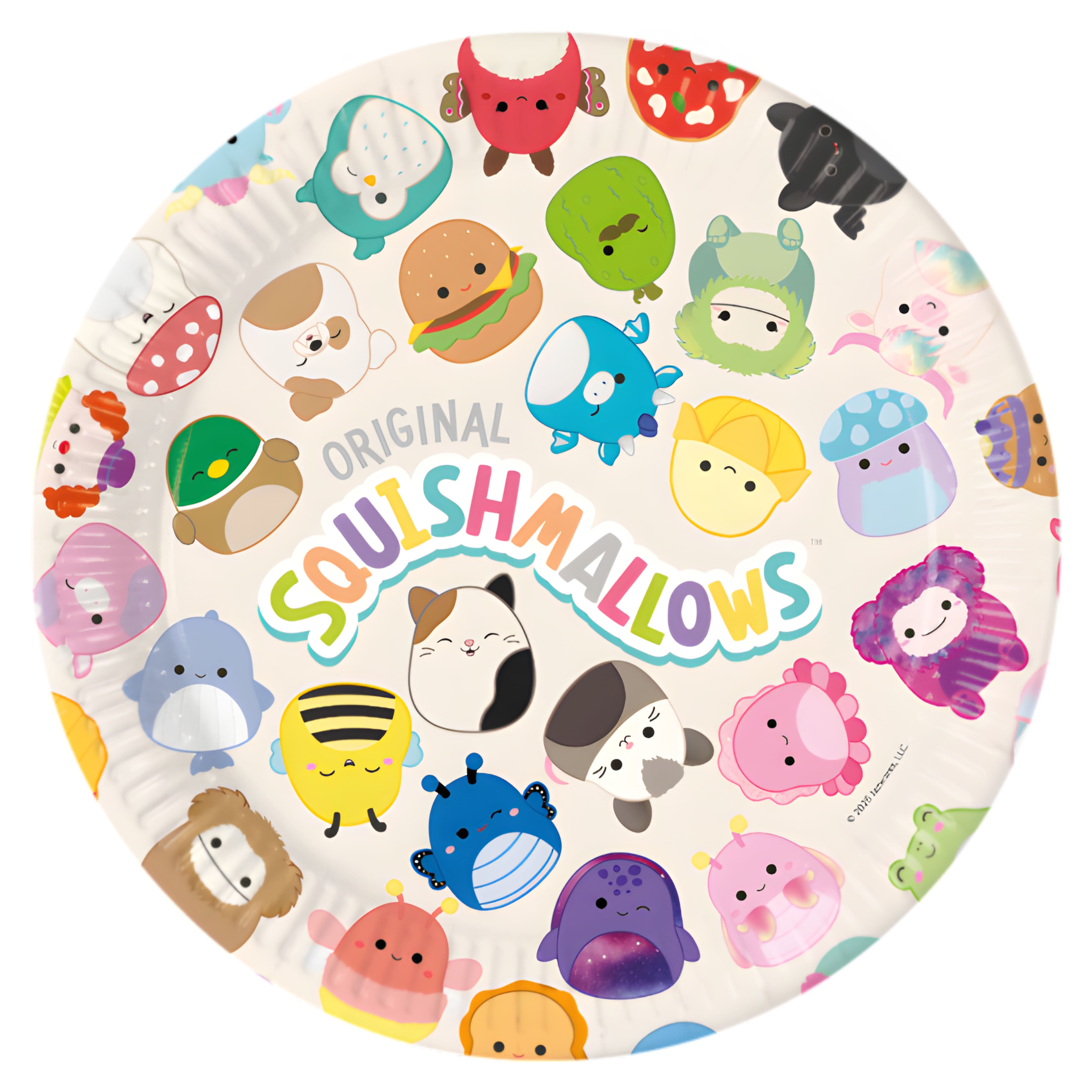 chartina-piata-phagitoi-squishmallows-_8-tem__1 Χάρτινα Πιάτα Φαγητού - Squishmallows 8 τεμ