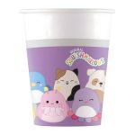 Χάρτινα Ποτήρια - Squishmallows 8 τεμ