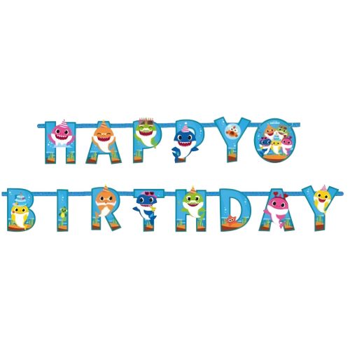 Μπάνερ Baby Shark Happy Birthday 1.80 cm