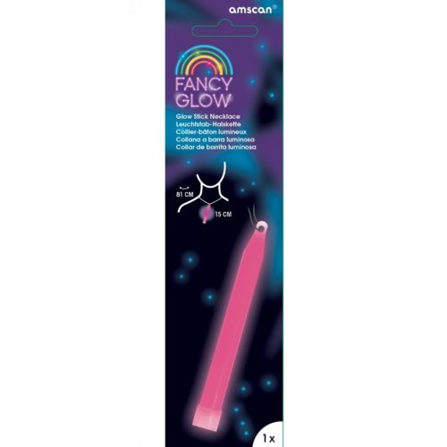Ροζ Glow Stick Κολιέ που φωσφορίζει