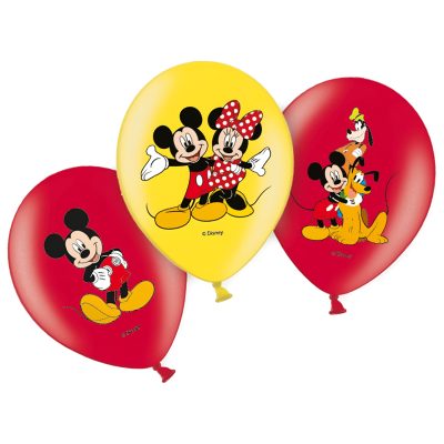 Σετ Μπαλόνια Mickey & Minnie Mouse 6 τεμ