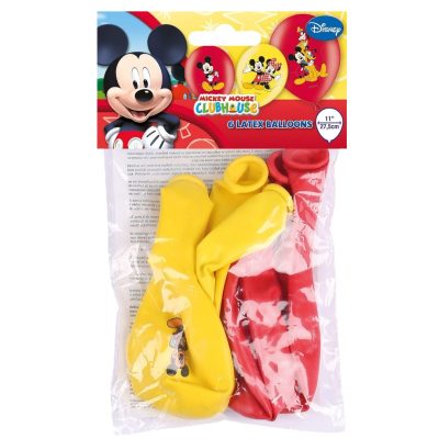 Σετ Μπαλόνια Mickey & Minnie Mouse 6 τεμ