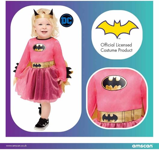 Βρεφική Στολή - Ροζ Batgirl