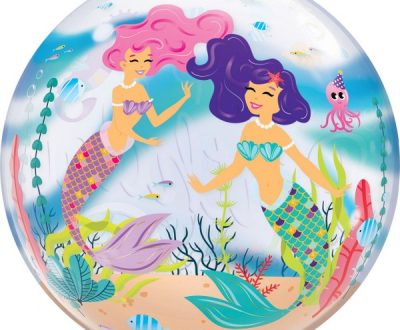 22 Μπαλόνι Bubble Mermaid Party