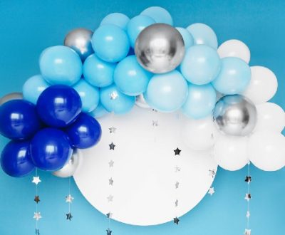 DIY Γιρλάντα με Μπαλόνια αποχρώσεις του Μπλε 200cm