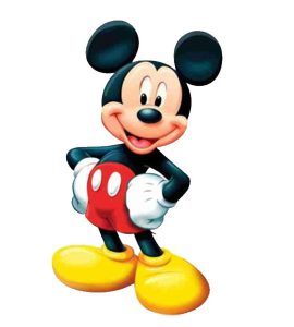 Ξύλινη διακοσμητική Φιγούρα Mickey Mouse